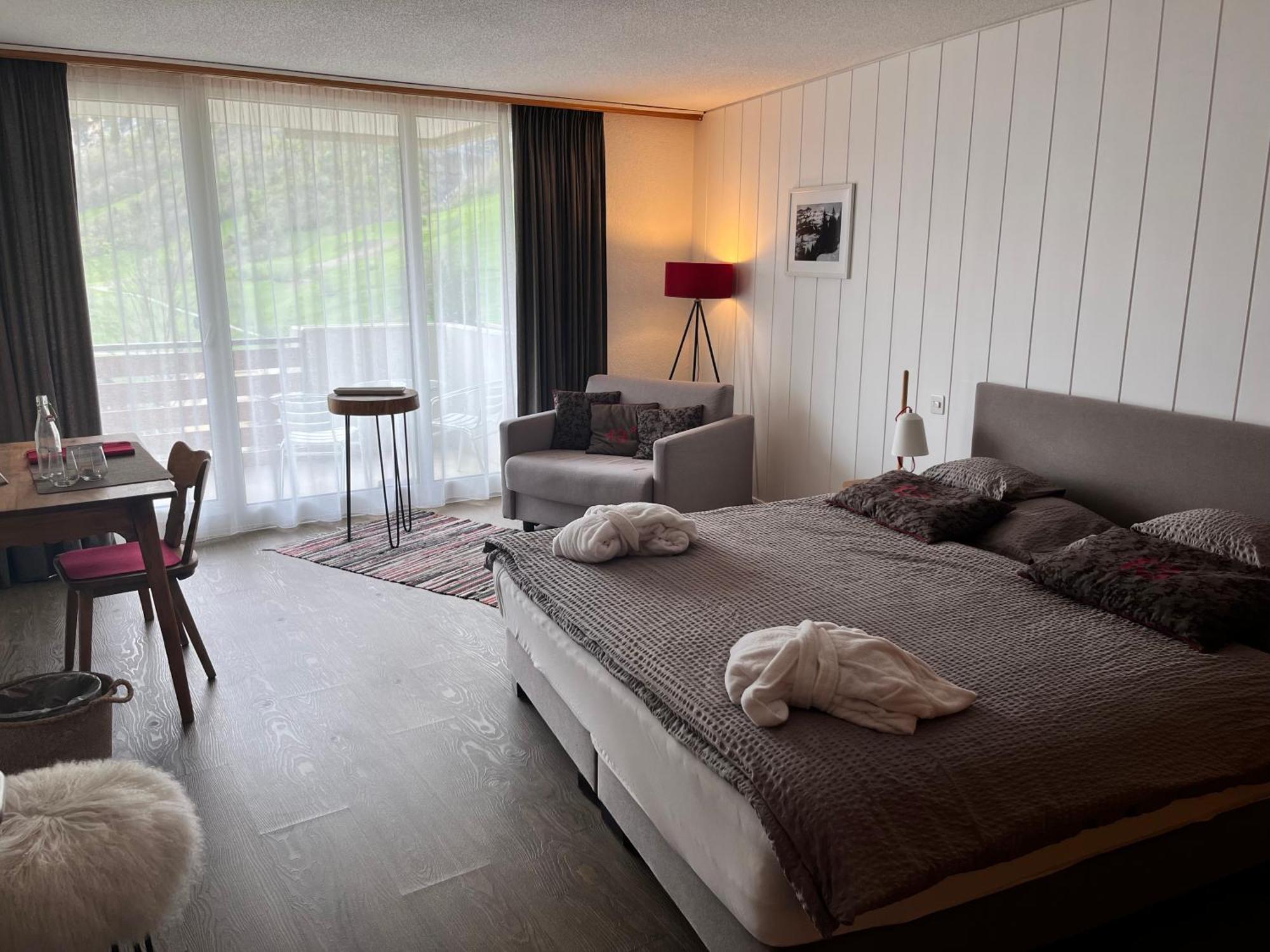 Hotel Alfa Superieur - Leukerbad-Therme Exteriér fotografie