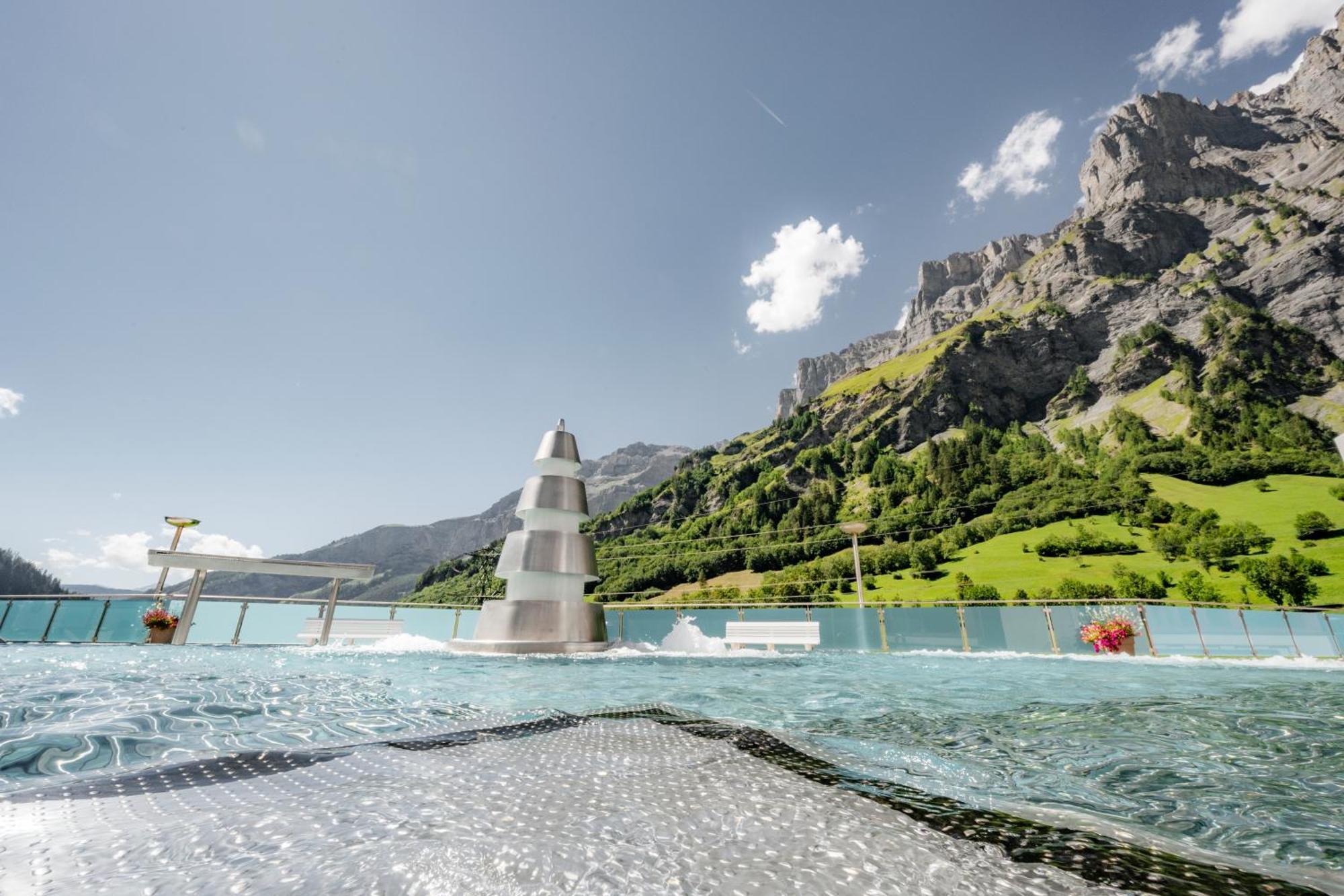 Hotel Alfa Superieur - Leukerbad-Therme Exteriér fotografie